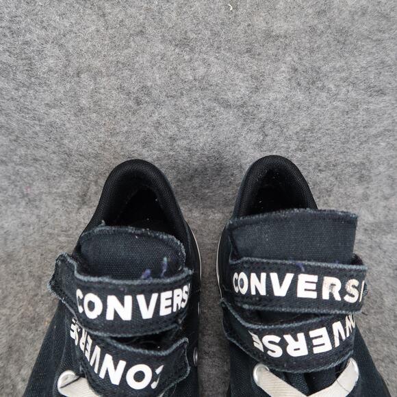 Converse Shoes Kids 3 Sneakers All Star Adjustable Double Strap Slip On Junior - Picture 3 of 12